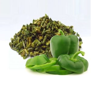 Green pepper flakes